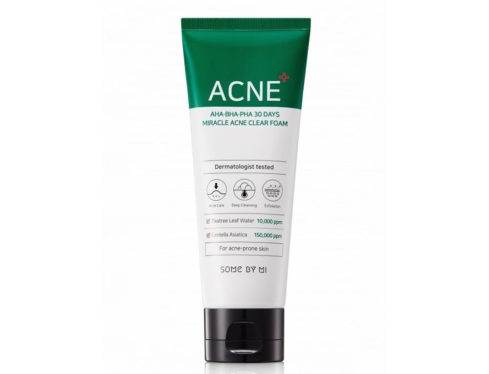 المنظف الرغوي المعجزة لحب الشباب