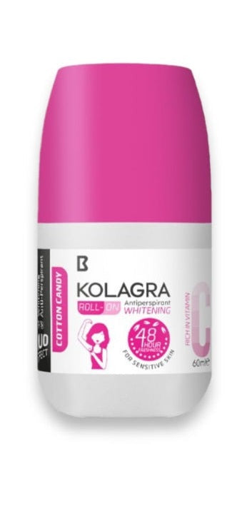 كولاجرا رول أون مزيل العرق ومفتح - نعومة القطن 60مل