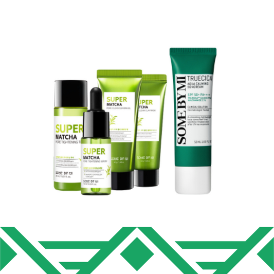 مجموعة العناية بالمسام والحماية من الشمس